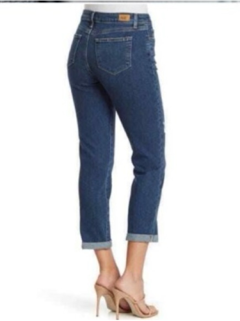 ✨🌿 Paige Brigitte Boyfriend Jeans 29 Merley Destructed Denim - Picture 4 of 8